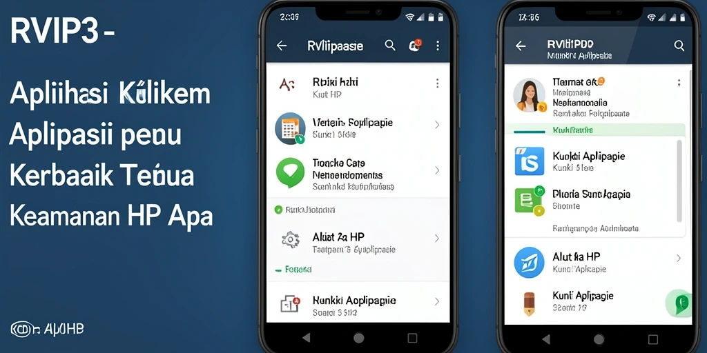Antarmuka aplikasi RVIP3 yang sederhana dan mudah digunakan.